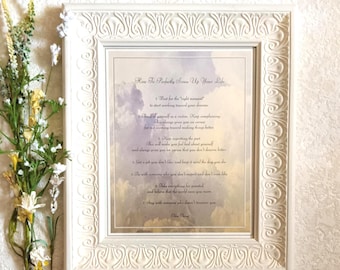 Screw Up Your Life frame - Keepsake Graduation Gift - Teen advice framed gift