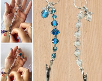 Beaded Bracelet Fastener: Mobility Aid Jewelry Helper