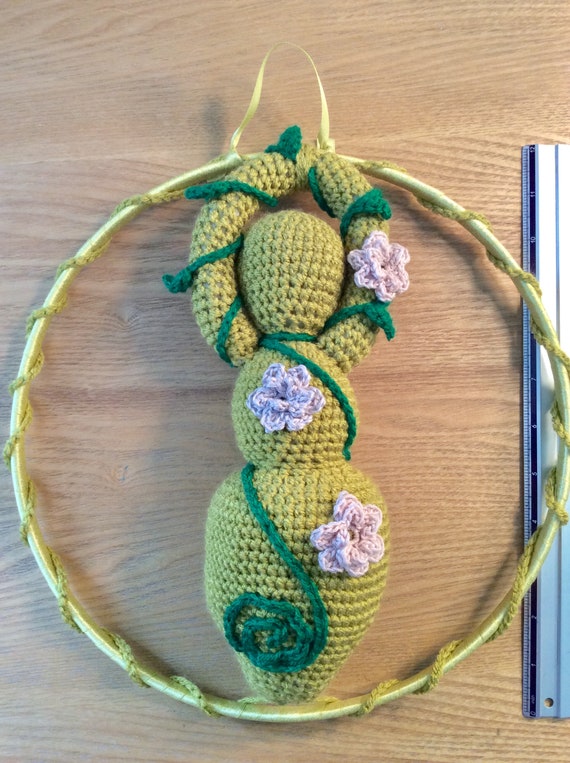 crochet goddess doll