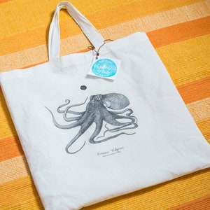 Octopus Tote bag* Science illustration