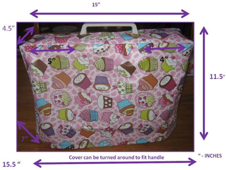 Universal Sewing Machine Cover with Hole for Handle Etsy