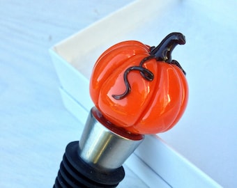 Pumpkin Bottle Stopper