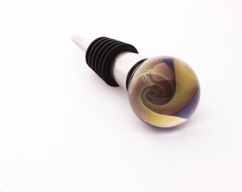 Caramel Vortex Bottle Stopper