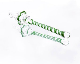 Green Twist Ornament