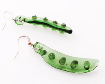 Pea Pod Earrings