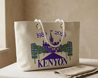 Bolsa de fin de semana para la reunión de exalumnos de Kenyon College - Clase de 1986 - Old Kenyon