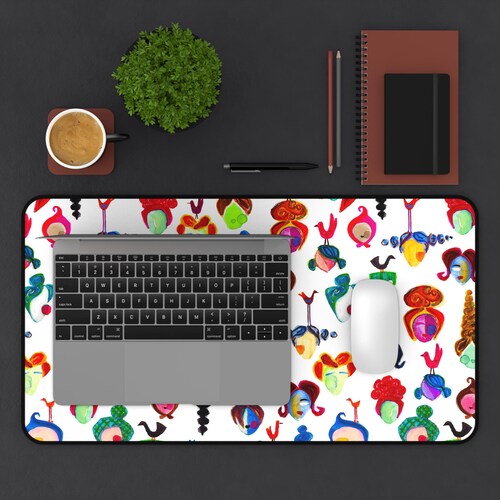 In This Together Design Illustration Desk Mat - 3 Sizes