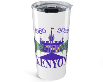 Kenyon College Reunion-beker 20oz - Class of 1986 - Old Kenyon