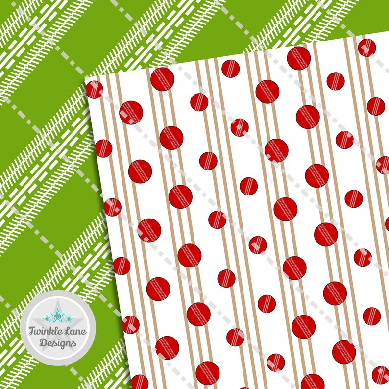 Cricket Patterns Digital Papers Instant Download Etsy