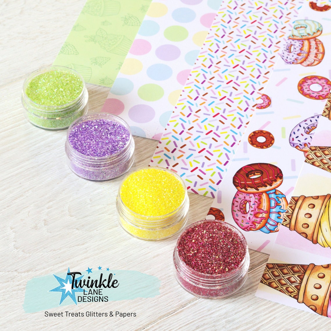 Glitter Pack Candy Coloured Glitter Etsy