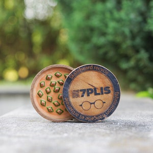 7PLIS Recycled Skateboard Grinder black yellow orange pink turtoise wood