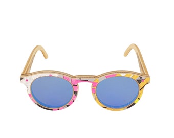 7PLIS #BOWL Okulary przeciwsłoneczne na deskorolkę z recyklingu #736