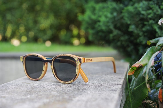 Lunettes SKATEBOARD recycl 7PLIS 919 Made in France Etsy Canada
