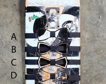 Pajarita reciclada de #skateboard