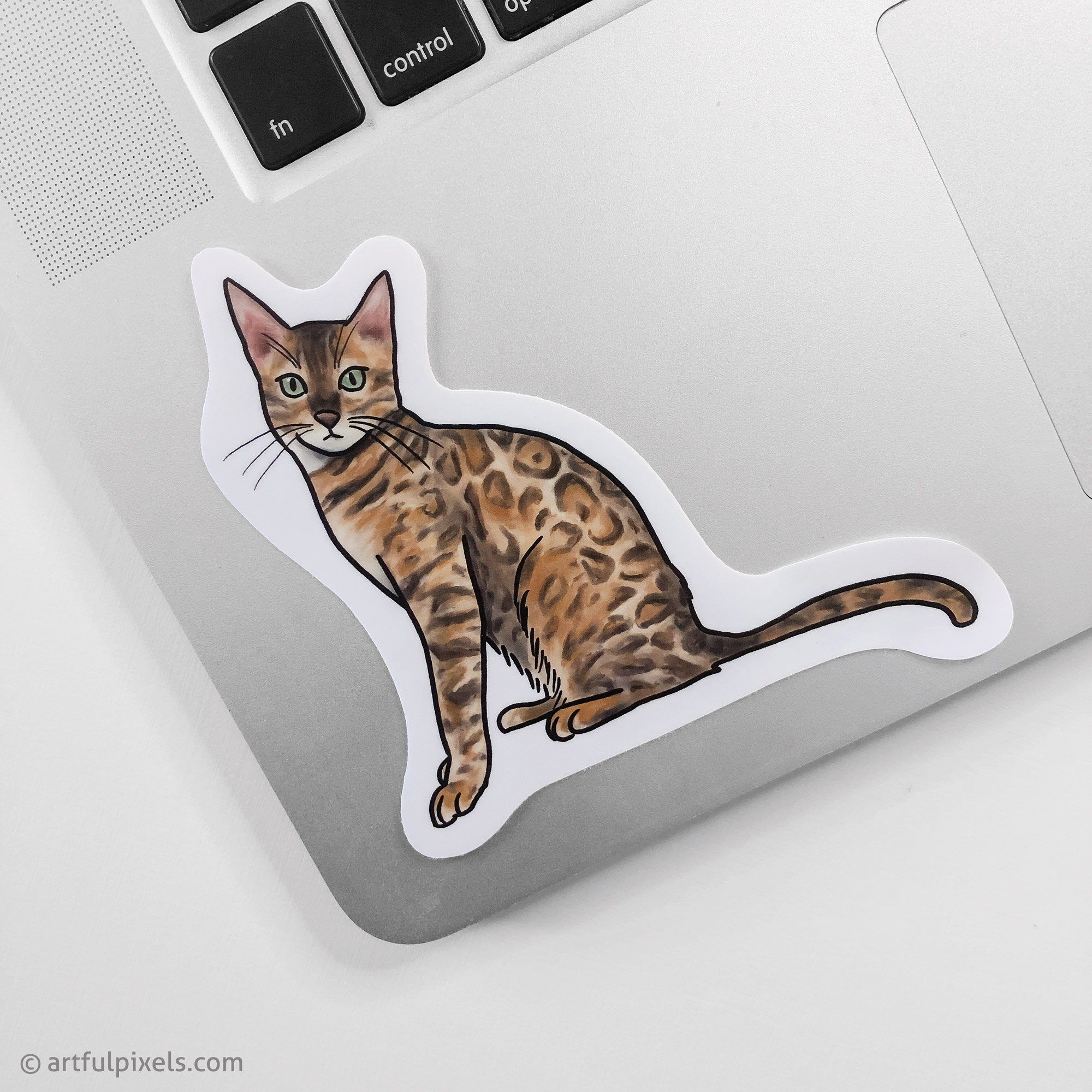 Bengal Cat Sticker 4