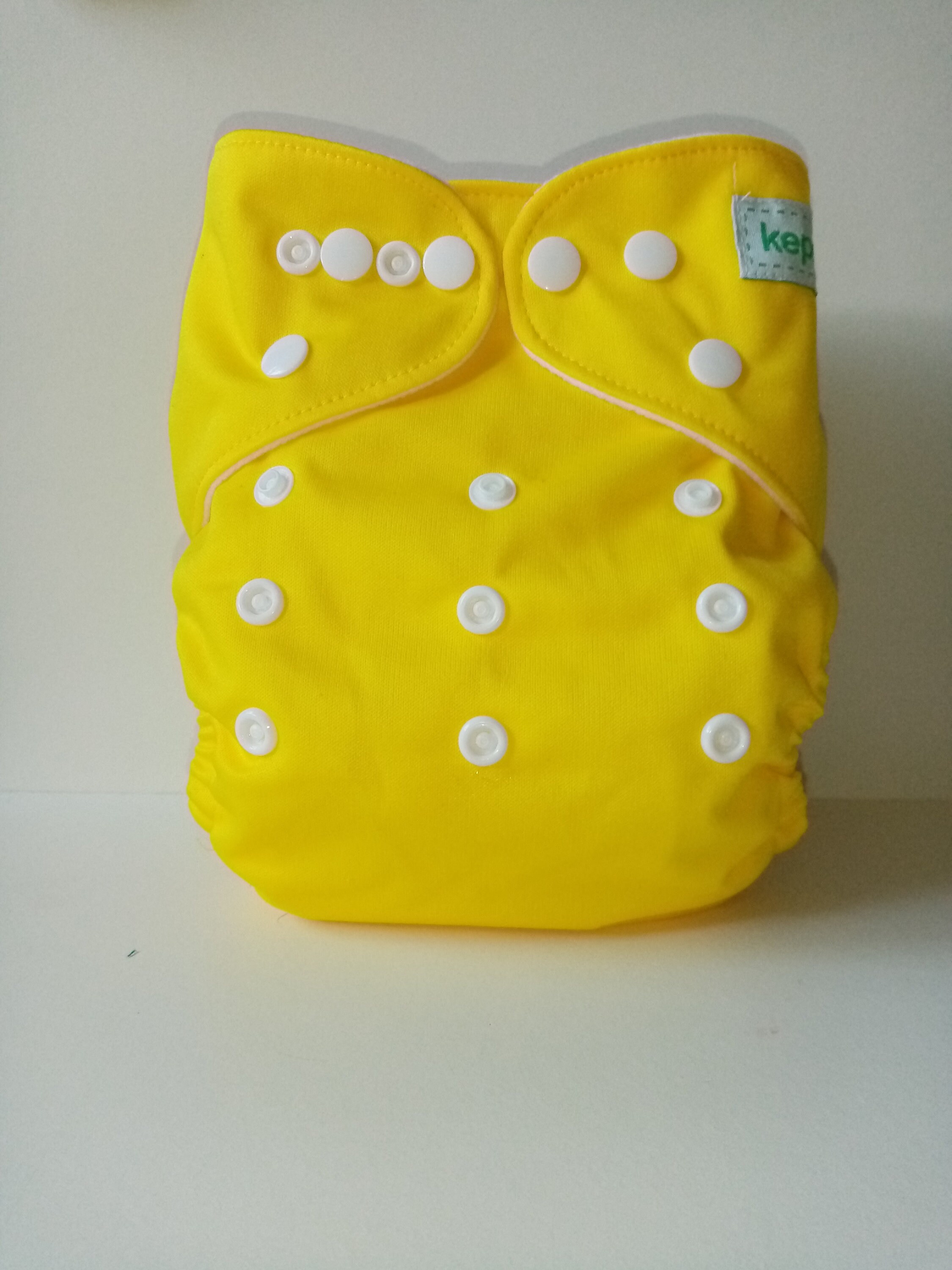 Washable Yellow Pocket Nappy INCLUDES 2 Inserts Birth to Etsy