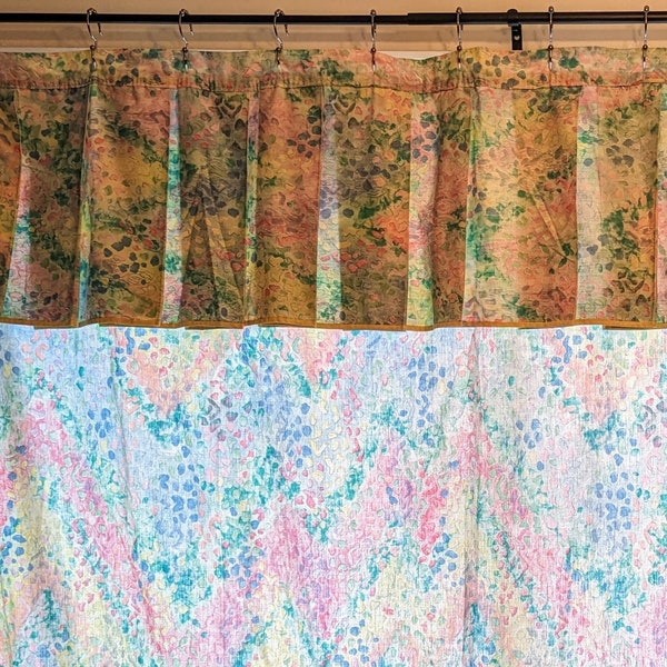 80s Bathroom Curtains