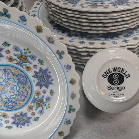 1970s One World Sango, Lapland 8006, Vintage Scandi Style, 5
