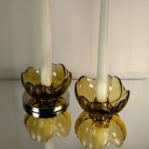 Push Up Brass Candlestick 19th Century For Sale on Ruby Lane