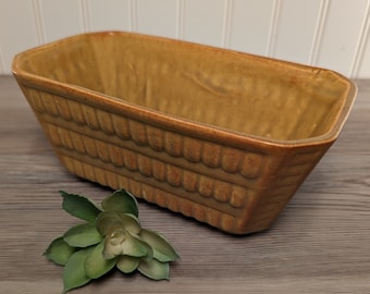 Ceramic Planter Indoor Succulent Dish Pottery 1970s