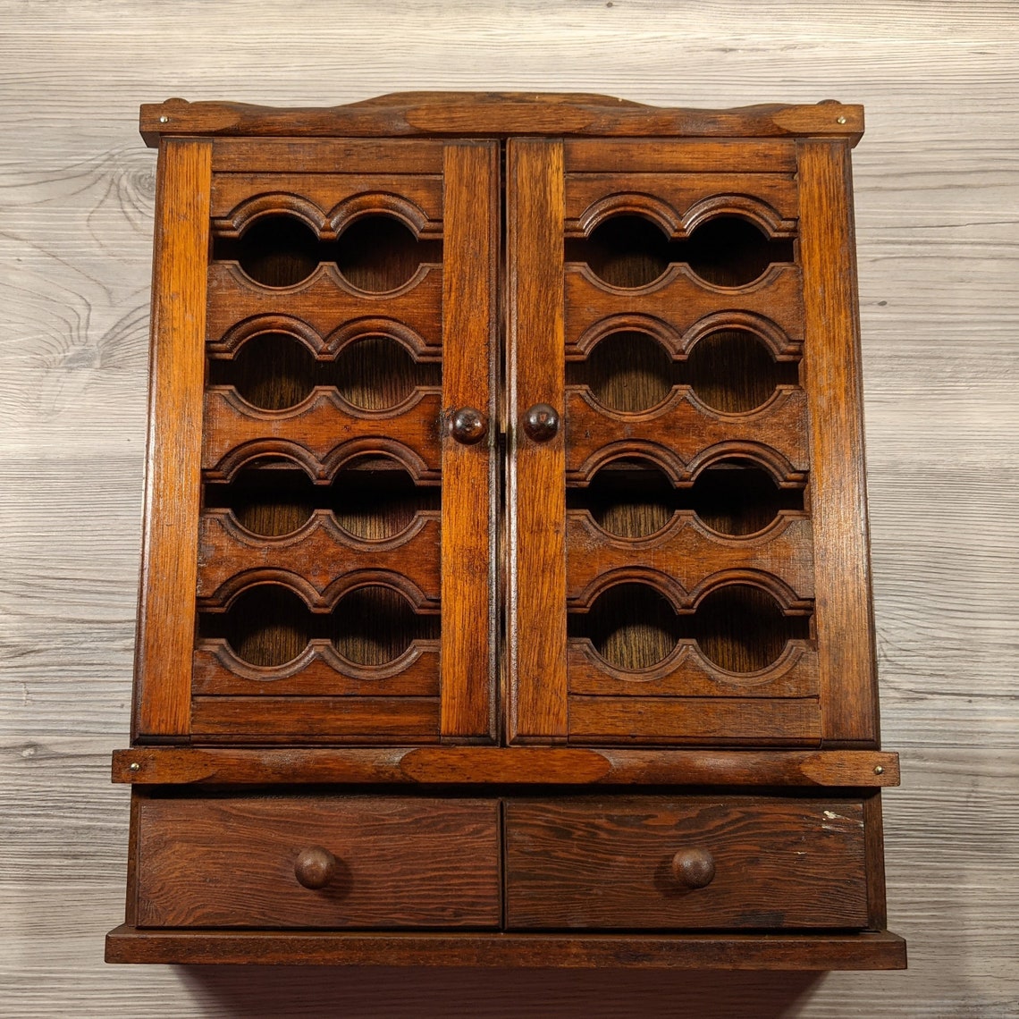 Armario de los años 70 Armario de almacenamiento de especias | Etsy