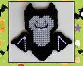 Halloween Bat Magnet-Plastic Canvas Pattern-PDF Download