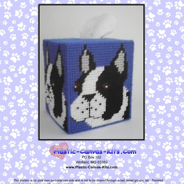 Plastic Canvas Dog Tissue Box Patterns - Etsy