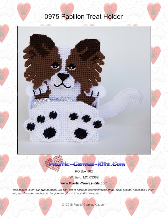 Plastic Canvas Pattern or Kit Cow Treat Holder