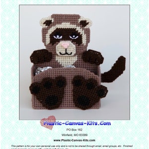 Ferret Treat Holder-Plastic Canvas Pattern-PDF Download