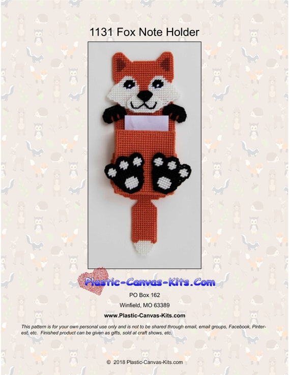 Koala Bear Note Holder-Plastic Canvas Pattern or Kit