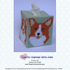 Corgi Tissue Box 