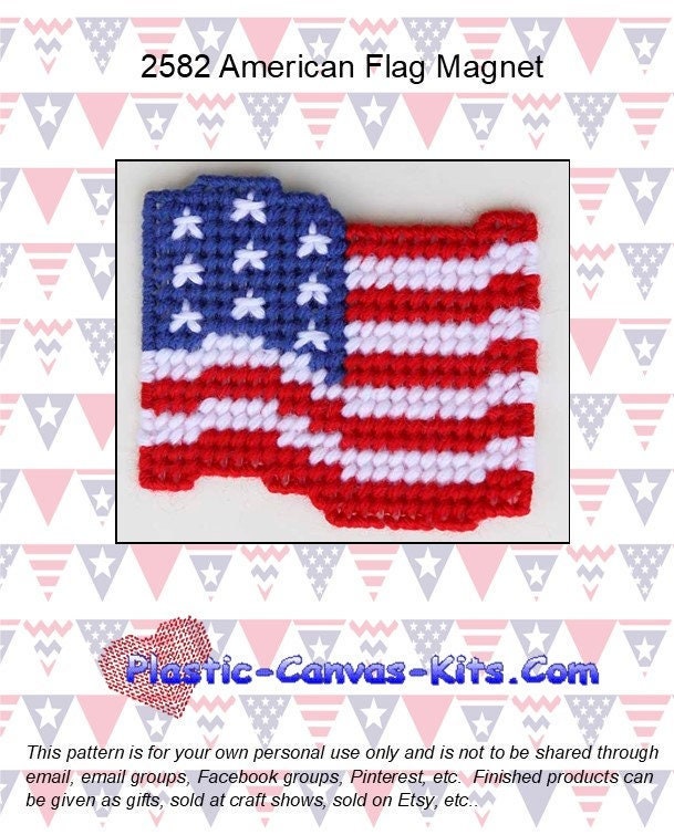 american-flag-magnet-plastic-canvas-pattern-pdf-download-etsy