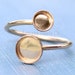 see more listings in the Gold Bezel Rings section