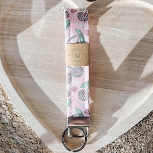 Llavero Disco Cherries / Pulsera para el día de San Valentín / Llaveros de Galentine's