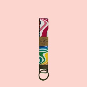 Llavero / Pulsera / Remolino de Arcoíris