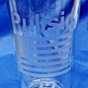 Pulisic Chelsea FC Pint Glass, Etched by Hand - Single Glass