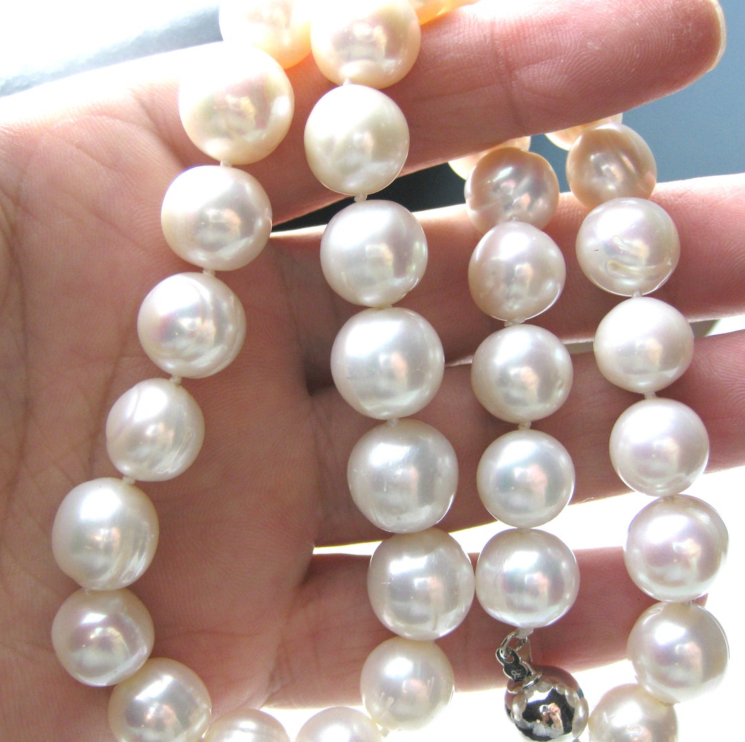 【Monday Edition】EVERYDAY PEARL NECKLACE 14MM PEARL NECKLACE - MONDAY EDITION