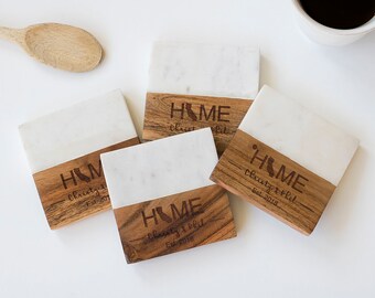 personalized coaster etsy