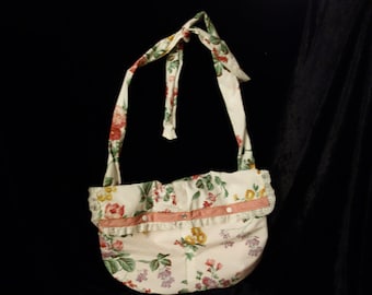 Floral Fabric Hand bag