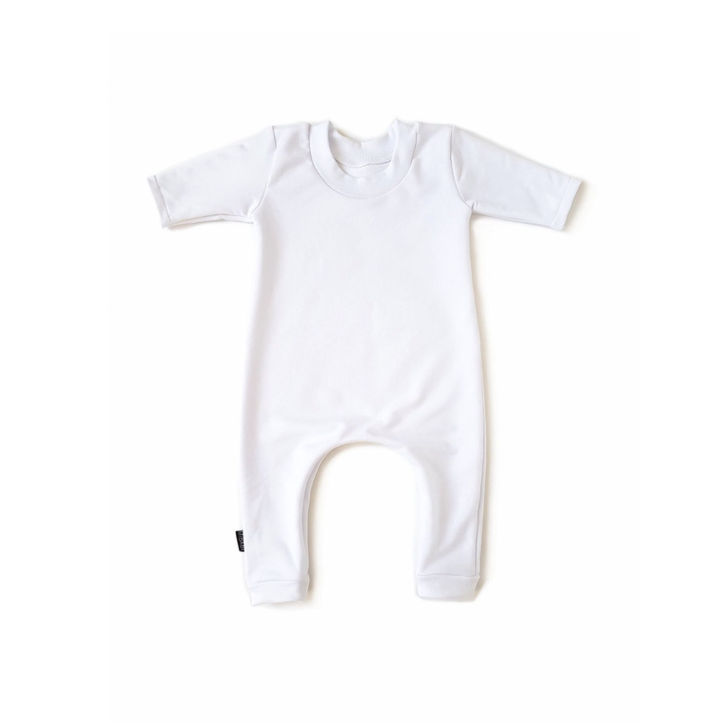 white lounge romper