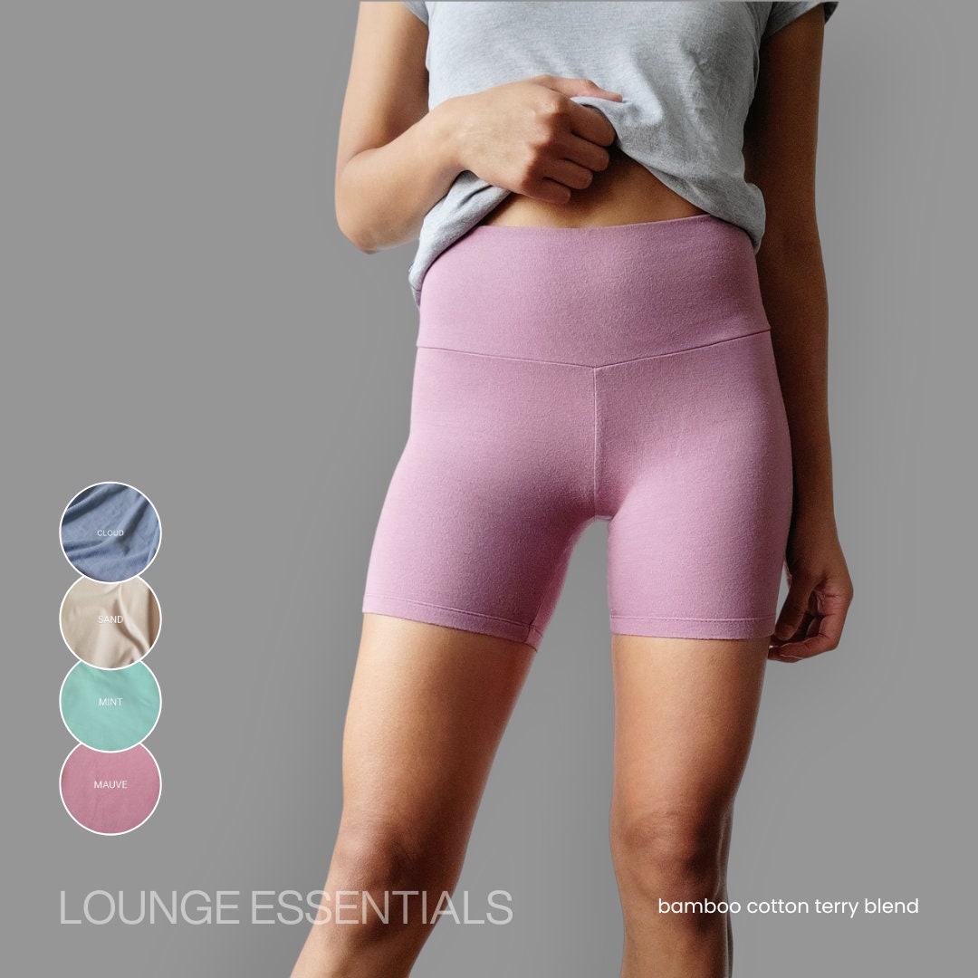 Cotton blend biker shorts hotsell