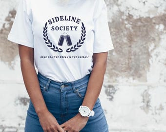 SIDELINE 100% cotton relaxed fit t-shirt