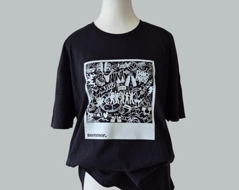 SUMMER 100% cotton relaxed fit t-shirt