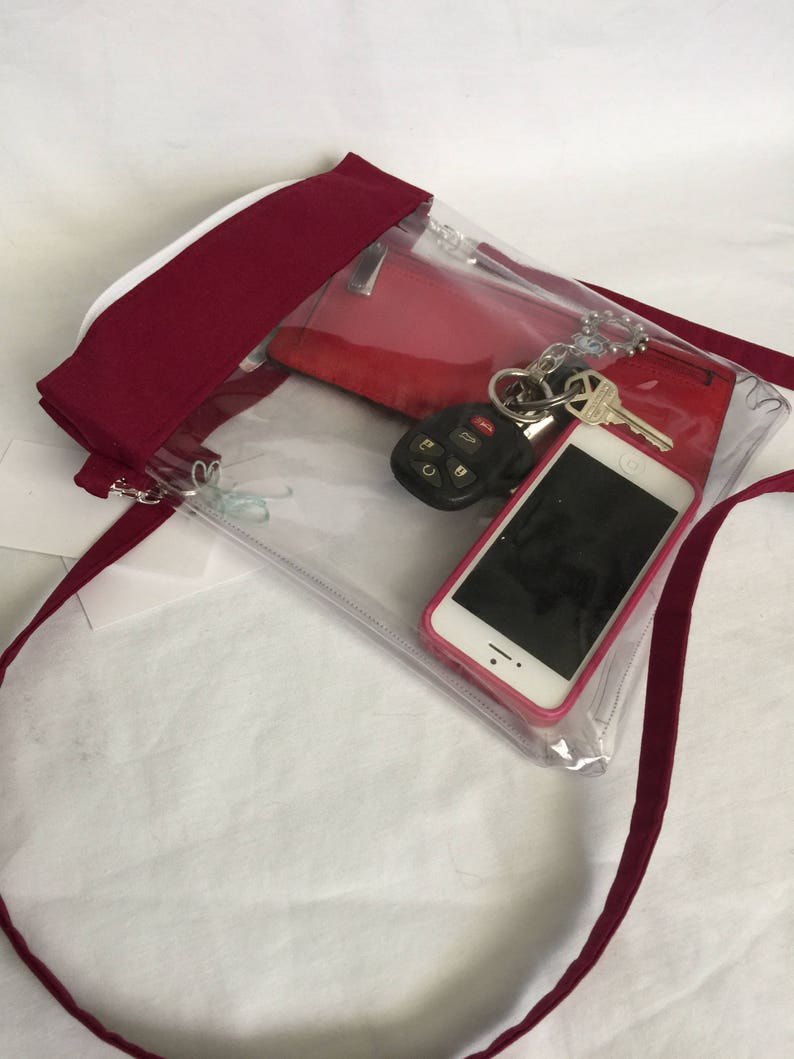 clear crossbody backpack