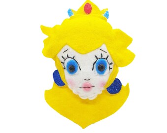 Prinses Peach, Super Mario Pluche, Hangend Ornament, Kerstdecor, Boom Decor, Kerstcadeau, Kous filler, Video Game, Nintendo