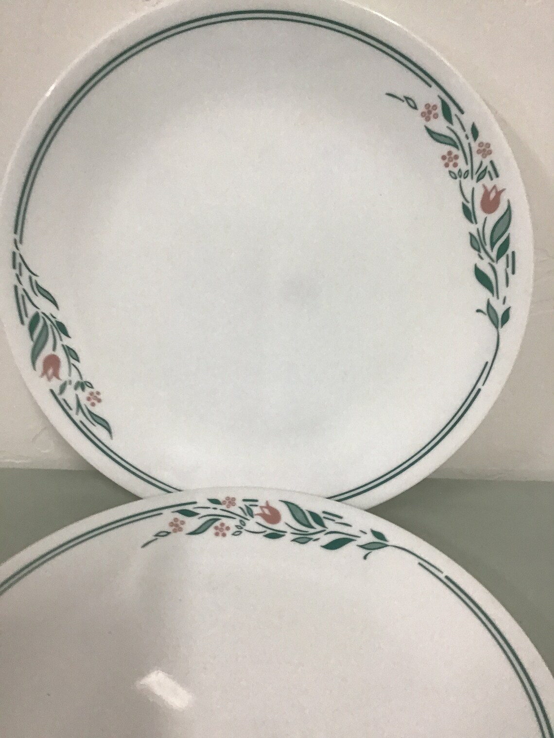 Corelle Rosemarie Dinner Plates Set of 4 1995 Etsy