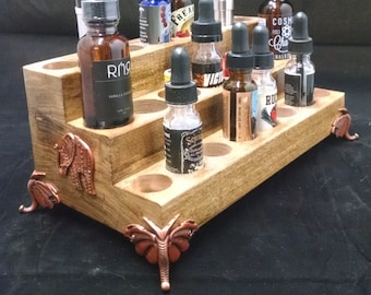 Kupferelefant 23 ätherische Öle Ständer / Display