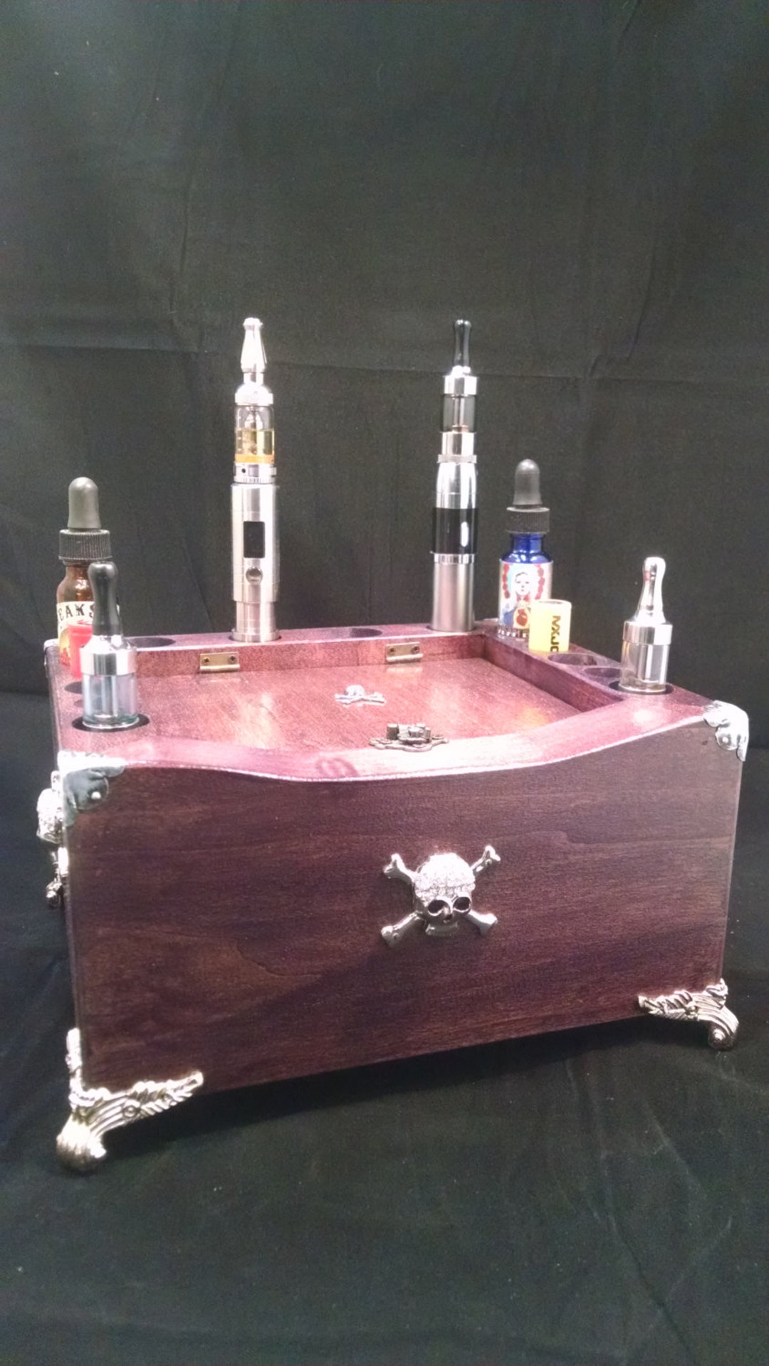 Purple Skull 34 Vape Storage Box/stand Etsy