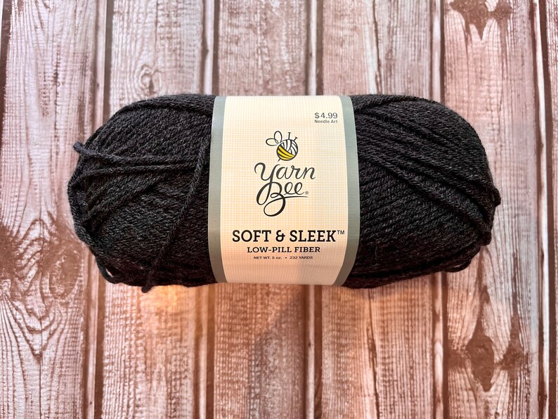 Yarn Bee Soft & Sleek Lowpill Fiber 100 Acrylic Brane Etsy