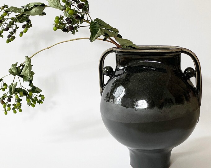 One of a Kind Globe Ceramic Vase